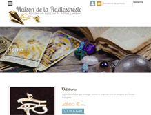 Tablet Screenshot of maisondelaradiesthesie.fr